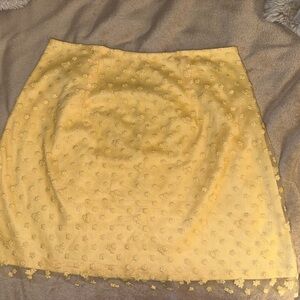 Francesca's mi ami yellow skirt - Size : M